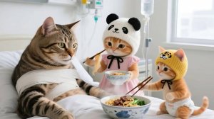 Как котики без папы справлялись