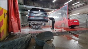 Детейлинг мойка днища, подвески, мотора AUDI SQ7