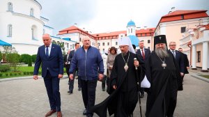Лукашенко поручил привести в идеальное состояние Свято-Успенский Жировичский монастырь
