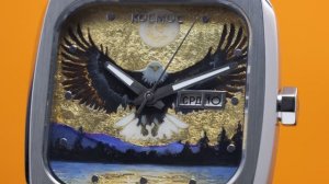 K 213.10 - Крылатый Хищник, наручные часы Космос