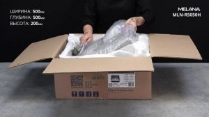 Обзор кухонной мойки MELANA MLN-R5050H+