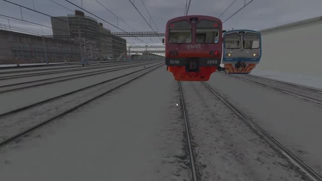 Мультиплеер RTrainSim MaDaDev. Пригородный электропоезд Москва-Нара ЭД4М-0088
