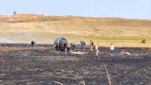 Роскосмос показал приземления "Биона-М" с "экипажем" из 75 мышей на борту