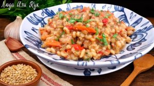 ПЕРЛОВАЯ КАША с мясом Как вкусно приготовить ПЕРЛОВКУ из простых продуктов обед ужин