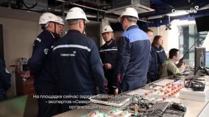Совещание на стройплощадке сортопроволочного стана 170 с Александром Шевелёвым