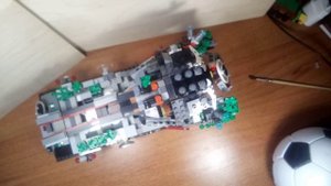 (возвращение к истокам ) лего пт сау вафентрагер е110 (blitz trager e110)на радио управлении .