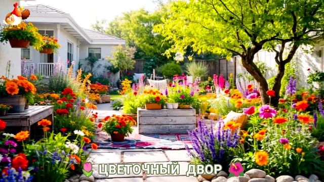Цветы на участке и во дворе как красиво посадить фото идеи для вдохновения (90)