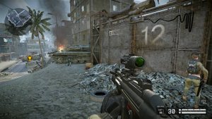 Warface Кооперативная (PvE) Миссия Мощная Защита (Профи) за Инженера (с H&K MP5)