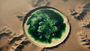 Рядом с этим Озером не осталось ни одного живого существа