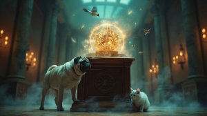 Супермопс Бублик и Загадка Времени! 🐾✨