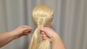 Коса "Рыбий хвост"