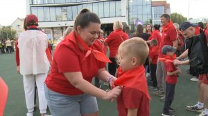 Детсадовцев массово приняли в ряды движения «Старт первых 5+»