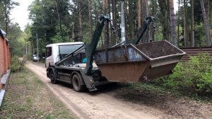 Вывоз мусора контейнер 8м3