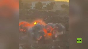 جنوب لبنان.. الغارة الإسرائيلية العنيفة على بلدة دبين