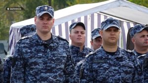 В Заринске открыли памятник воинам внутренних войск и Росгвардии