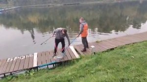 Вечер.Поимка Форели