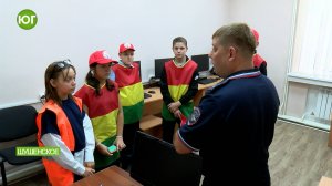 Ученики шушенской школы №2 на экскурсии в отделе ГИБДД