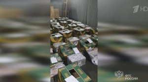 Рекордную партию запрещенных веществ изъяли таможенники в порту Петербурга