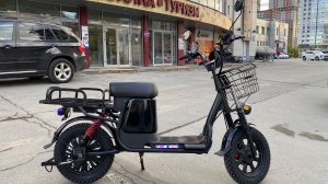 Электроскутер (электровелосипед) для курьеров и активного отдыха -Eco Koleso D1 GT 1500W 60V30Ah(50)