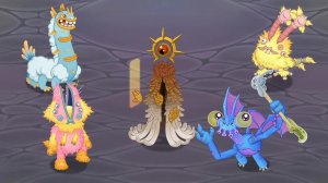 Все Редкие Монстры Эфирной Мастерской - 1 Обновление (My Singing Monsters, Мои Поющие Монстры, Msm)