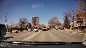 Видеорегистратор SilverStone F1 CityScanner 4K Пример видео ДЕНЬ