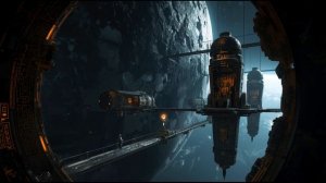 Tomb of the AI Monarchs ⚰️ 2-Hour Haunting Ambience ｜ Zero-G Sarcophagi ｜ Ancient Runes & Silence