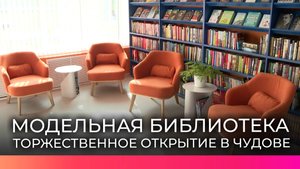 В Чудове торжественно открылась модельная библиотека