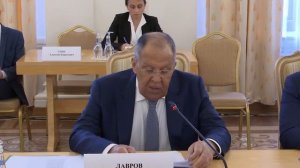 С.В.Лавров на заседании Делового совета при Министре иностранных дел, 19 сентября 2025 года