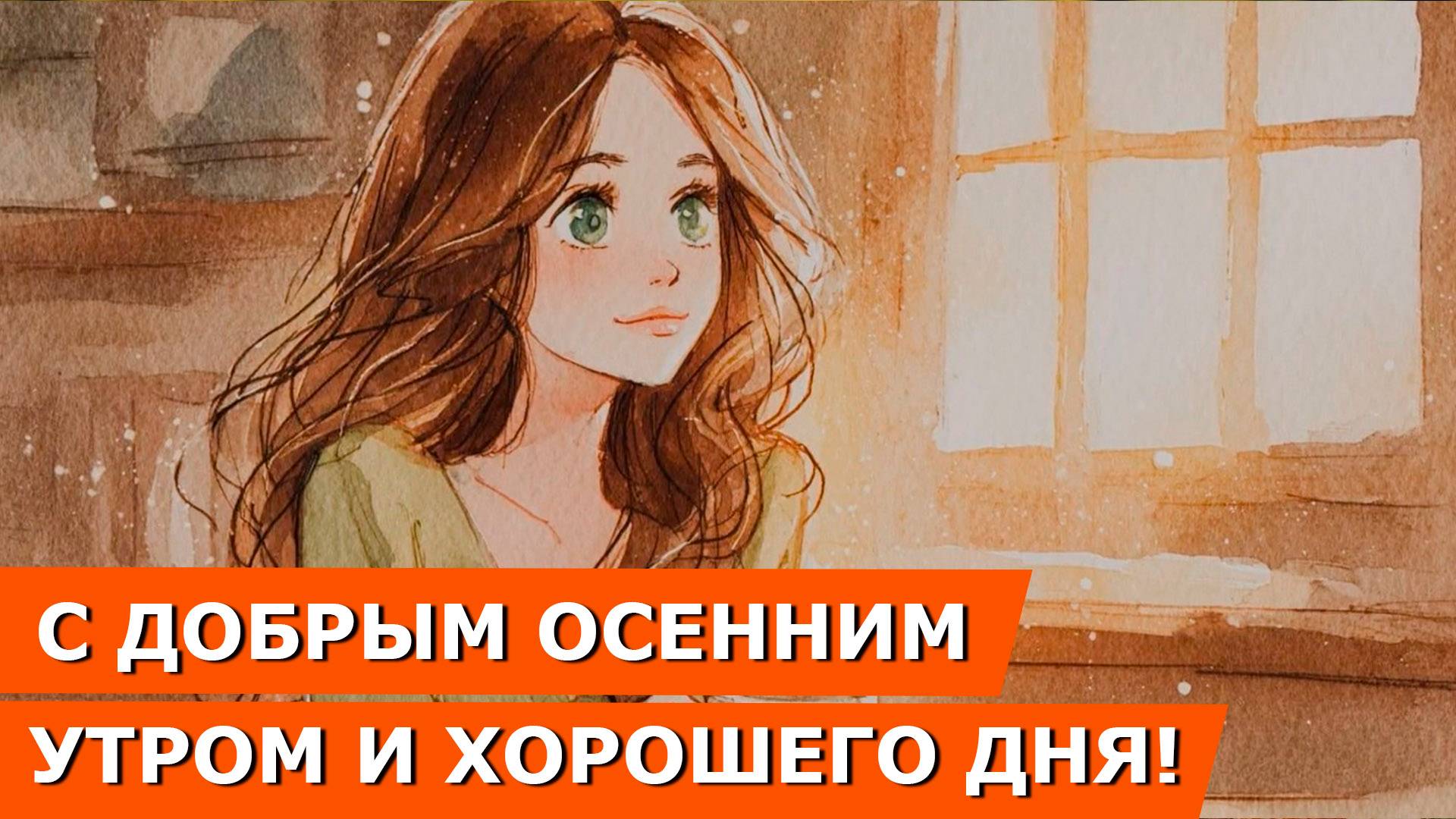 С добром осенним утром! Осенние открытки с добром утром — душевные, красивые