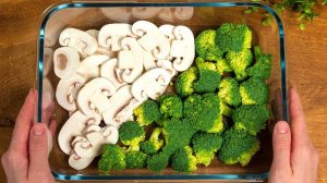 Вкусная овощная запеканка с брокколи и грибами – простой рецепт на ужин для всей семьи