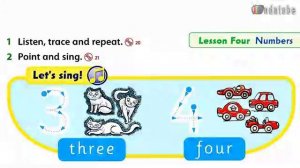 FAMILY AND FRIENDS STARTER - UNIT 1- numbers 3 - 4