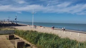 Dunkerque France Дюнкерк Пляж Франция сентябрь 2025