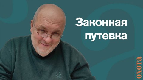 Законная путевка. Валерий Кузенков, как охотиться, если путевку не дают?