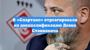 В «Спартаке» отреагировали на дисквалификацию Деяна Станковича