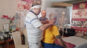 Как провести мануальные правки сидя и стоя. Обучение Мануальной Терапии у Олега Гудвина (Альфа-ТОП).
