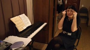 Юлия Маколкина. Открытое звучание с "глиссандо". Верхние ноты без проблем. Урок №19