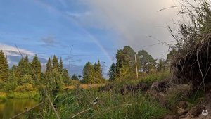 Скорее всего, последняя радуга в этом году.