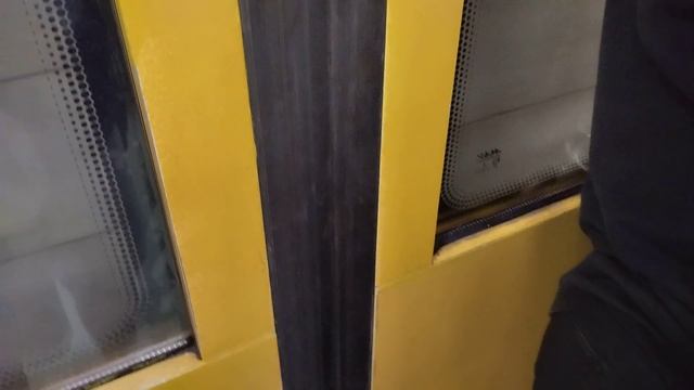 Москва. Поездка на метро-поезде 81-740.1 «Русич» по Сокольнической линии