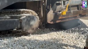 В детском саду №15 асфальтируют территорию