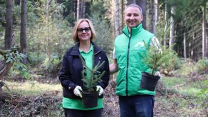 Акция по высадке елей прошла на территории Лосиного острова