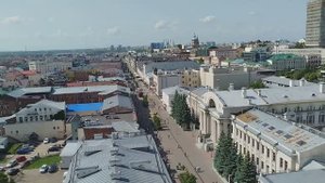 Поднимаемся на Колокольню Богоявленского собора. Казань с высоты, июнь 2025