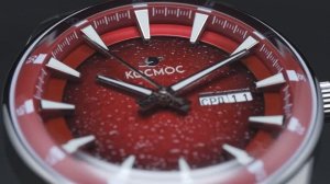 K 073.10.35 Луноход, наручные часы Космос