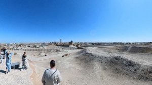 панорама на город с Цитадели Арк Бухара