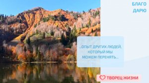 Благодарю за возможность улучшать свою жизнь, используя знания и опыт других!