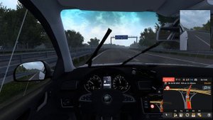 Euro Truck Simulator 2 MP ЕХАЛ НА ДОКАТКЕ (НА ШКОДЕ)