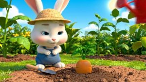 Зайчик и морковь#мультикидлядетей#обучающиемультики#мультикидлямалышей#детскоевидео#мультики