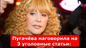 Пугачёва наговорила на 3 уголовные статьи: Бородин стал "загибать пальцы". Такое лет на 20 тянет