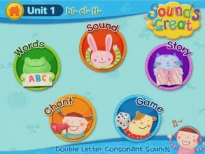 Phonics Sounds Great Double Letter Cosonant Sounds Level 4