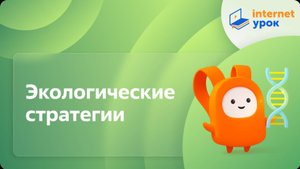 Экологические стратегии. Видеоурок по биологии 11 класс