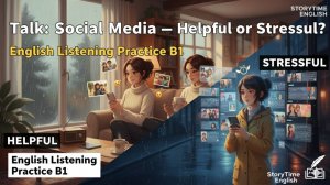 Соцсети: польза или вред? | Английский для аудирования B1